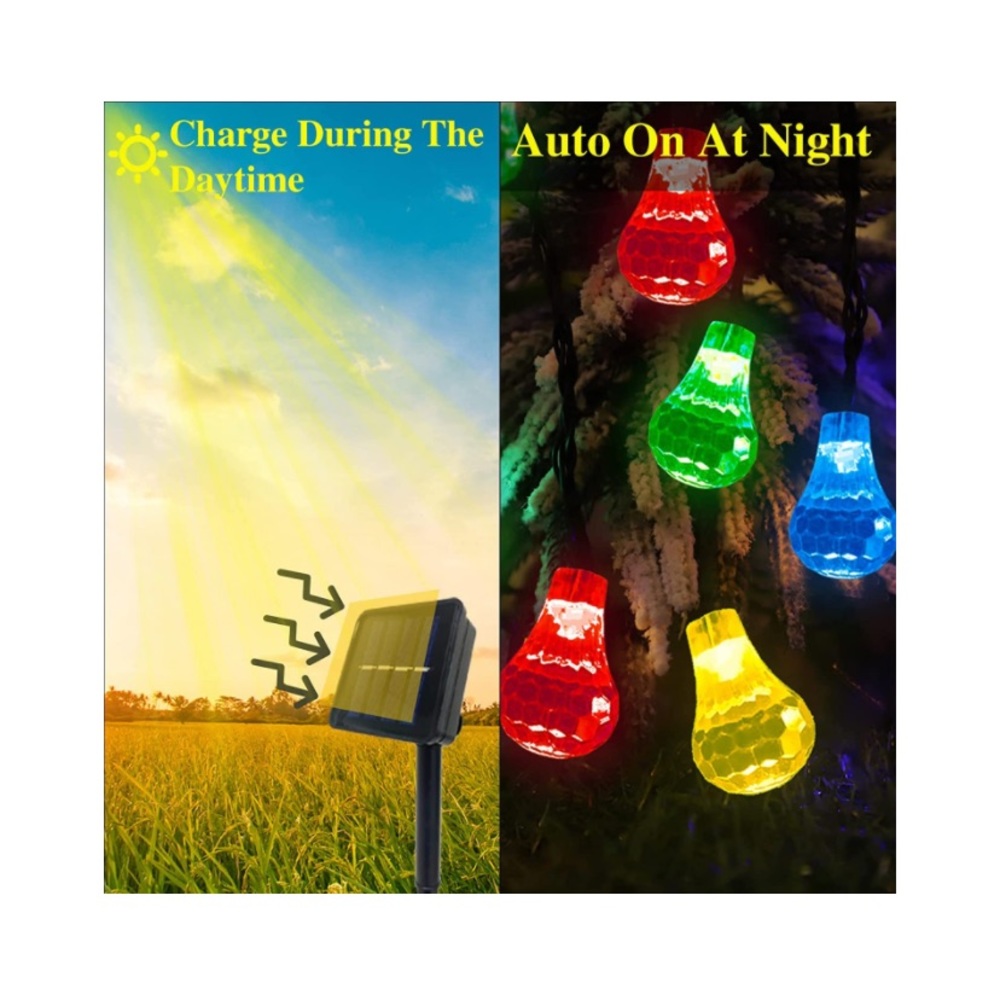 Solar LED String Lights - Picture 4 of 8